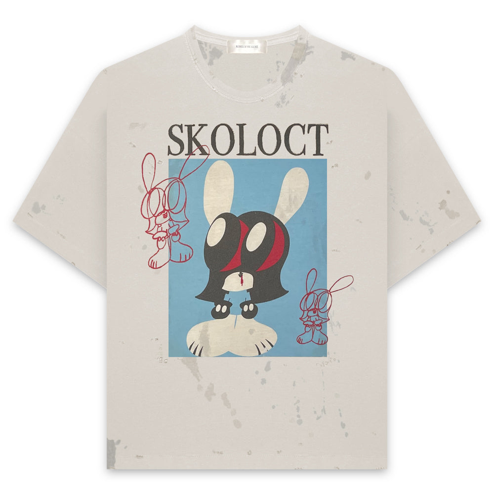 SKOLOCT×Rebbele de luxe T-SHIRT